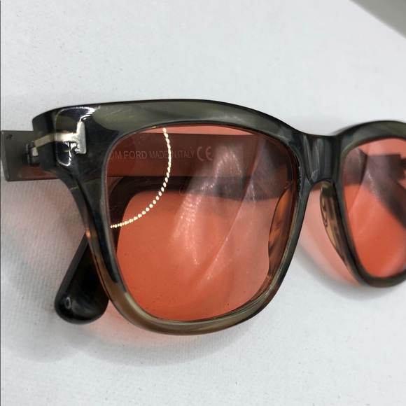 Tom Ford TF 5372 Eyeglasses 5372 098 Frame WIDE FIT 52-16-145 Olive Havana - Picture 4 of 12